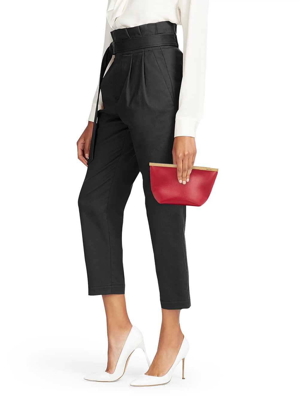 Jimmy Choo Women Ganache Leather Clutch JIMMY CHOO