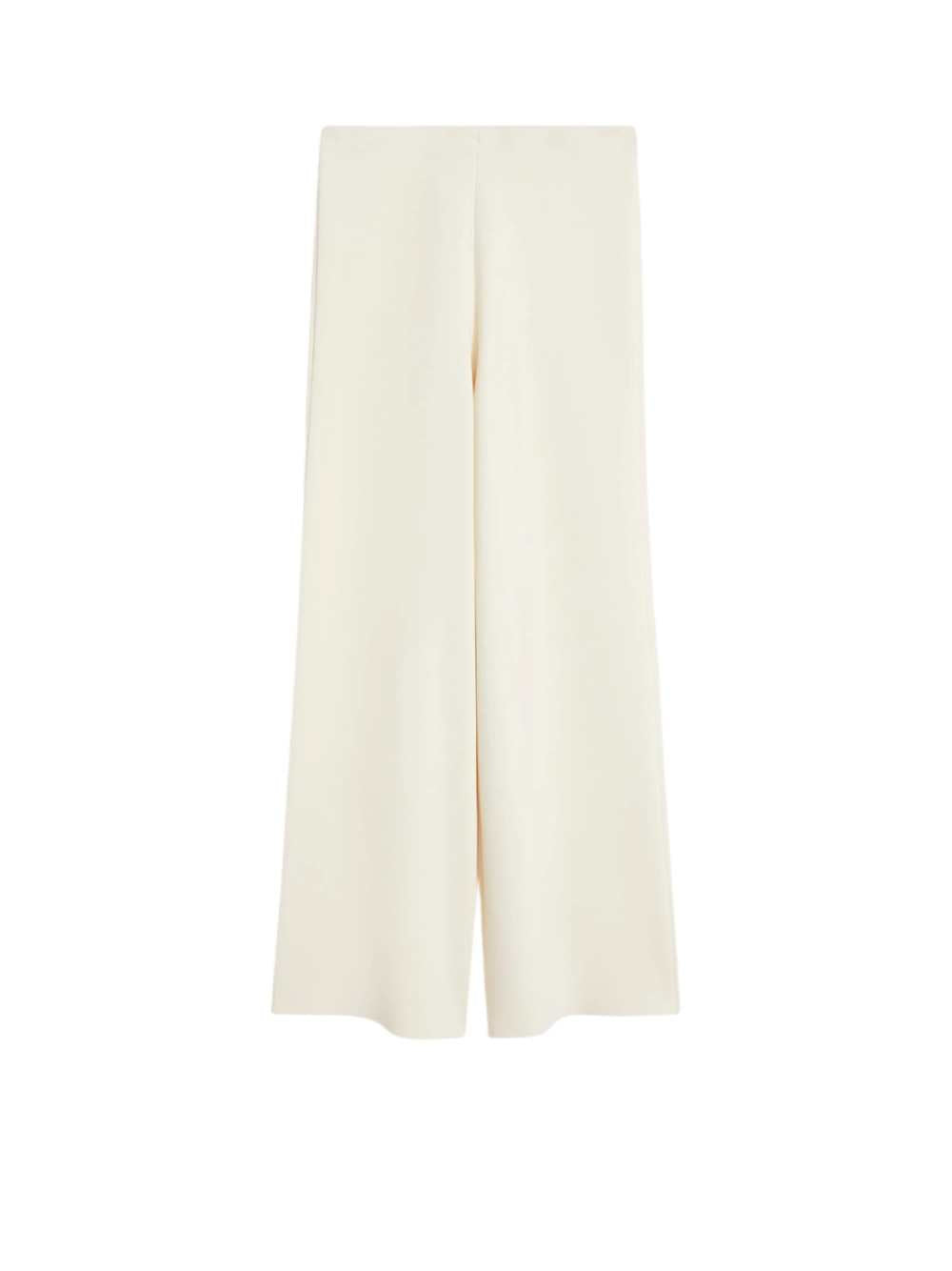 Max Mara Women Viscose Crêpe Knit Pants - Ivory MAX MARA
