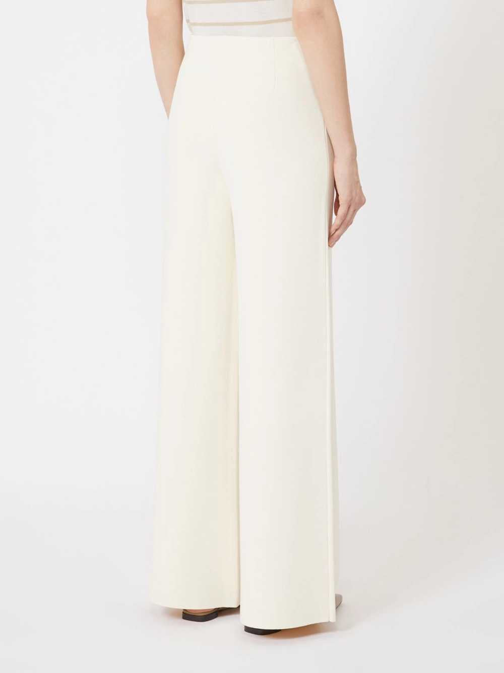 Max Mara Women Viscose Crêpe Knit Pants - Ivory MAX MARA