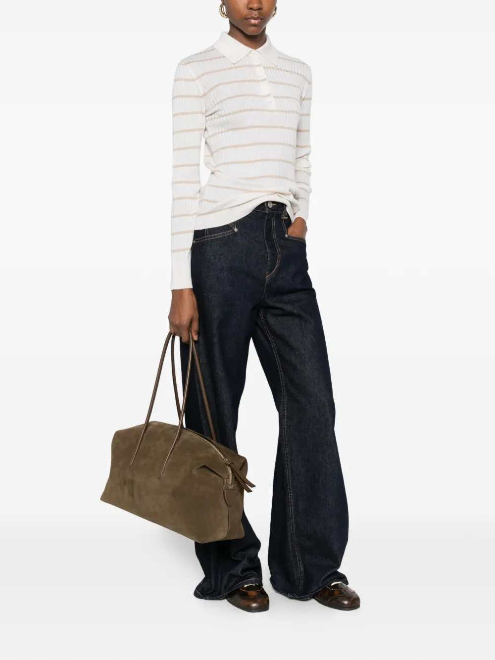 Max Mara Women Striped Polo MAX MARA