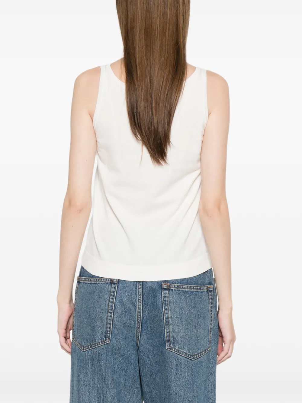 Max Mara Women Pumano Tank Top With Wide Neckline MAX MARA