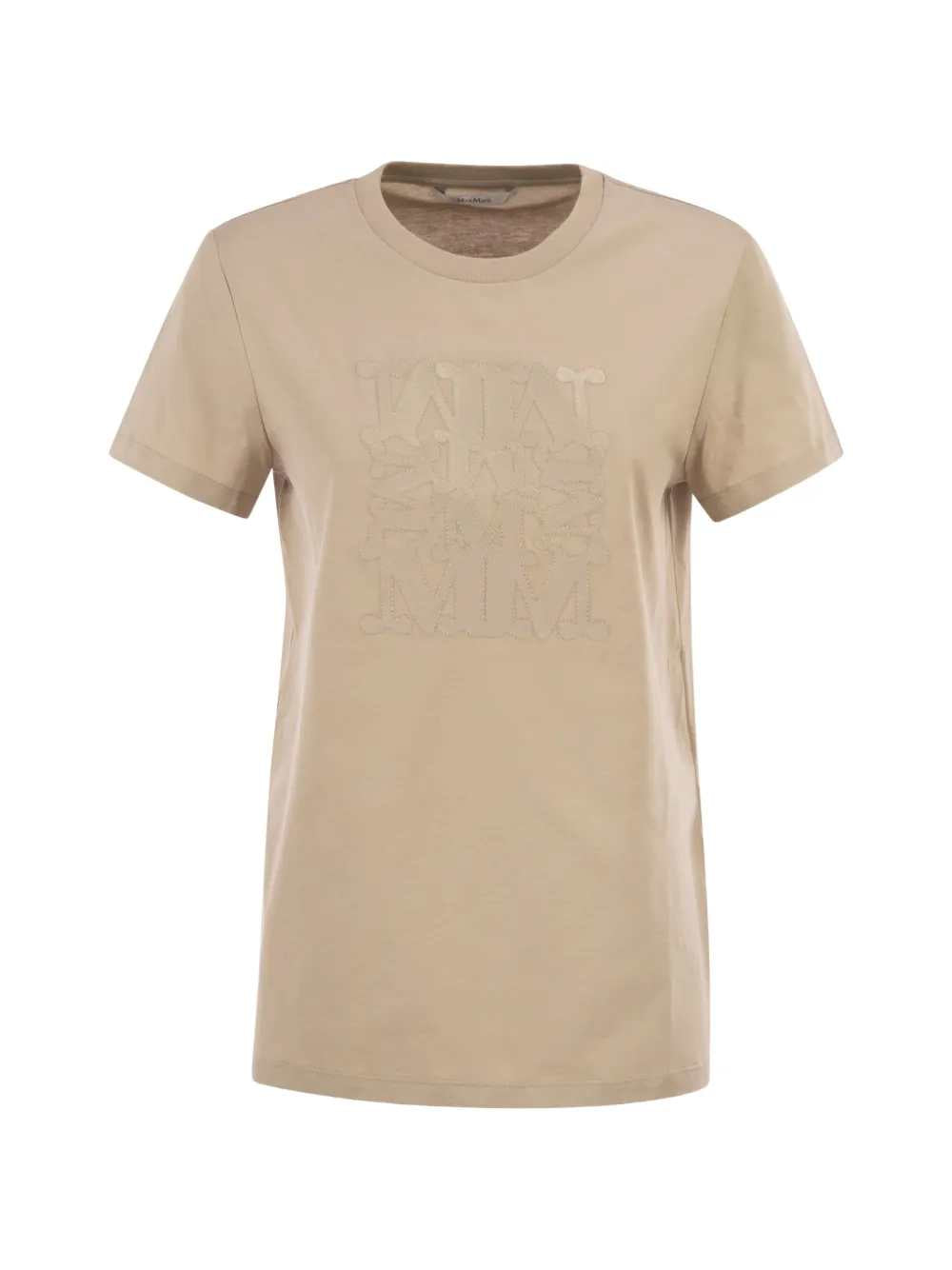 Max Mara Women Youth T-Shirt With Monogram Embroidery MAX MARA