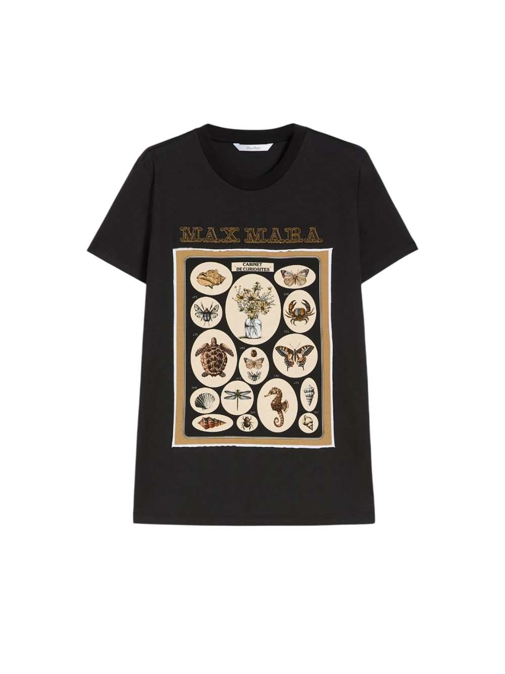 Max Mara Women Cotton Jersey T-Shirt - Black MAX MARA