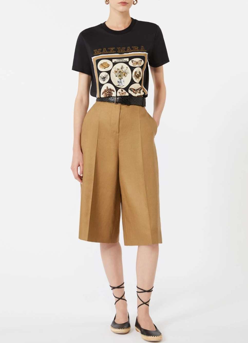 Max Mara Women Cotton Jersey T-Shirt - Black MAX MARA