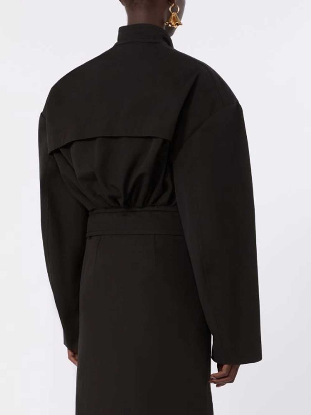 Sportmax Women Oversized Cotton Bomber Jacket - Black SPORTMAX