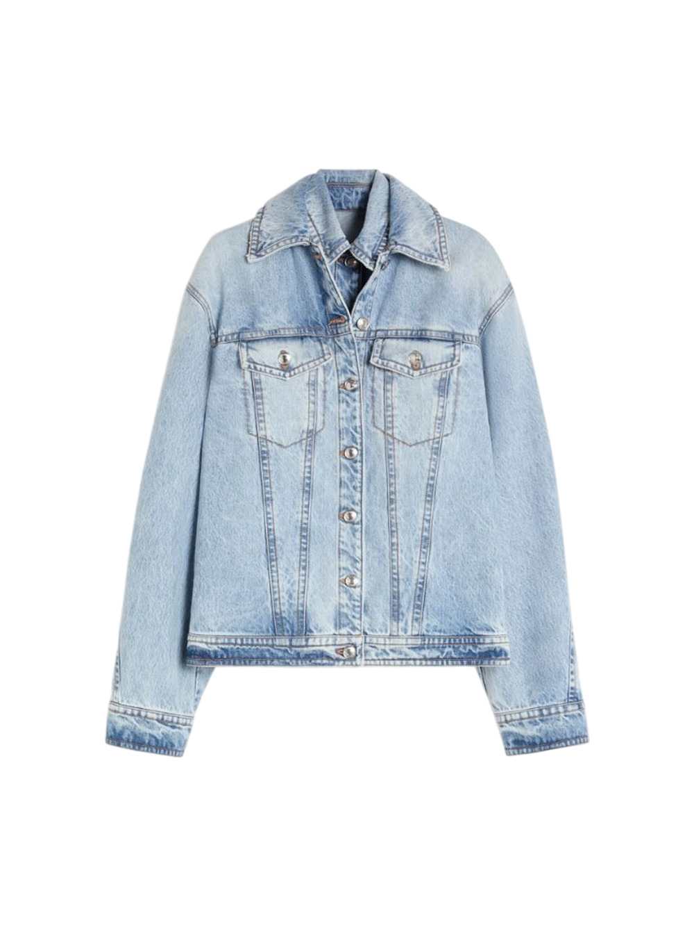 Sportmax Women Two-Piece Denim Jacket - Midnight Blue SPORTMAX