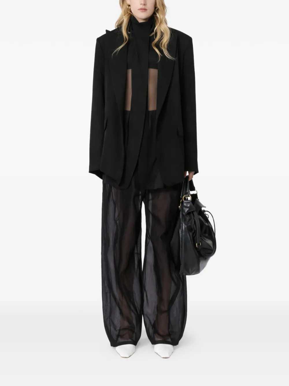 Sportmax Women Spsfavetta Trousers With Inserts SPORTMAX