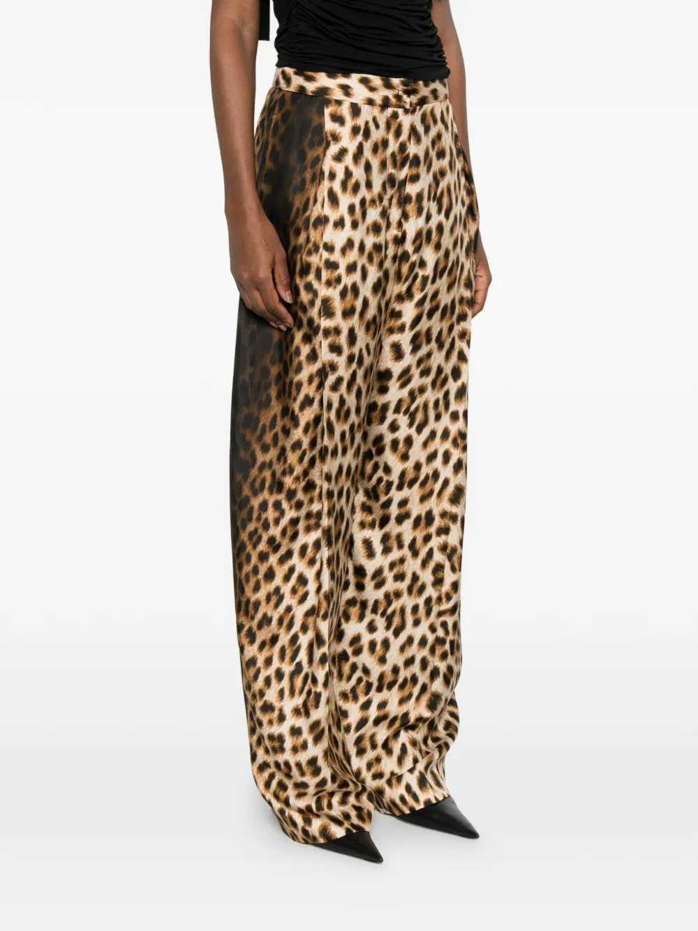 Sportmax Women Spxoblo Animal Print Pants SPORTMAX