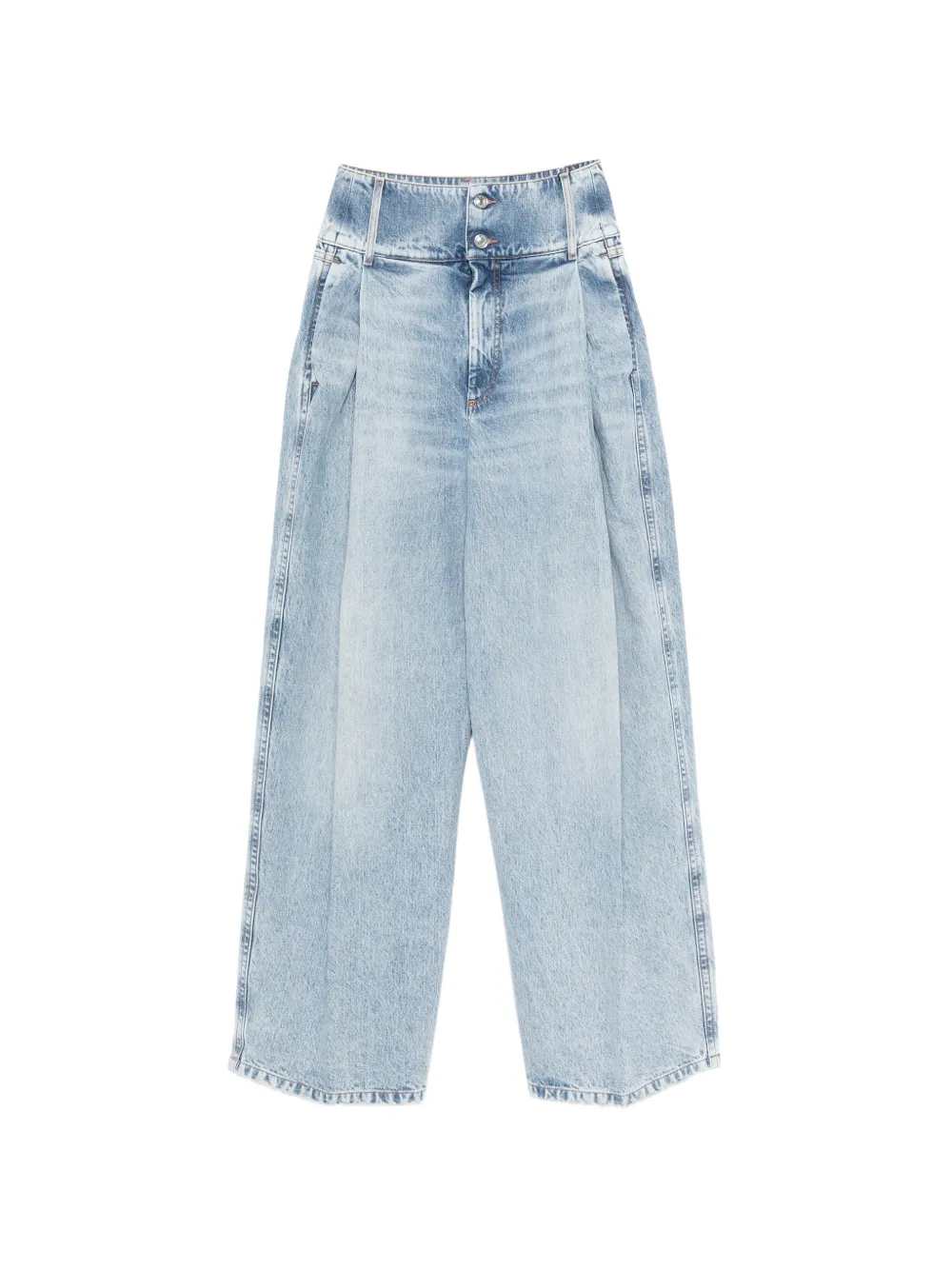 Sportmax Women Pleated Jeans SPORTMAX