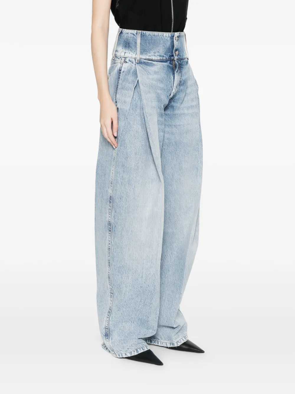 Sportmax Women Pleated Jeans SPORTMAX