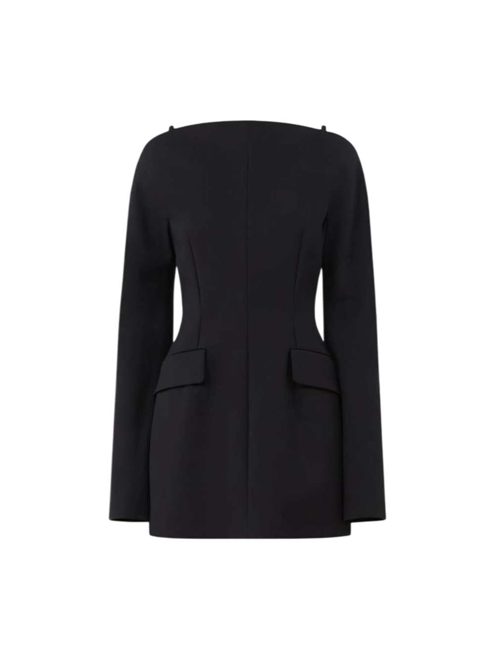 Sportmax Women Short, Fitted Cady Dress - Black SPORTMAX