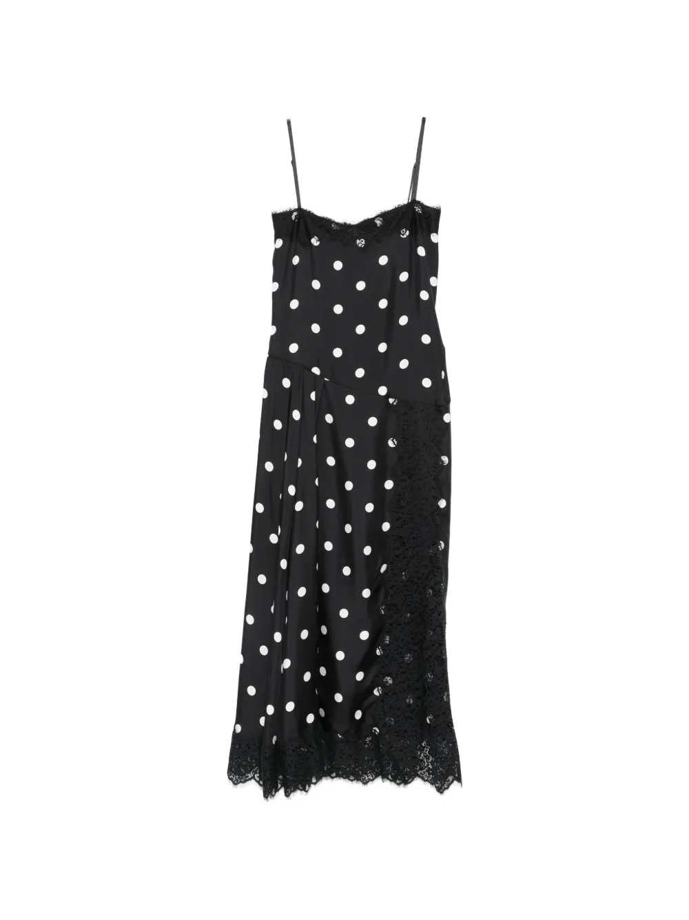 Sportmax Women Long Polka Dot Dress SPORTMAX