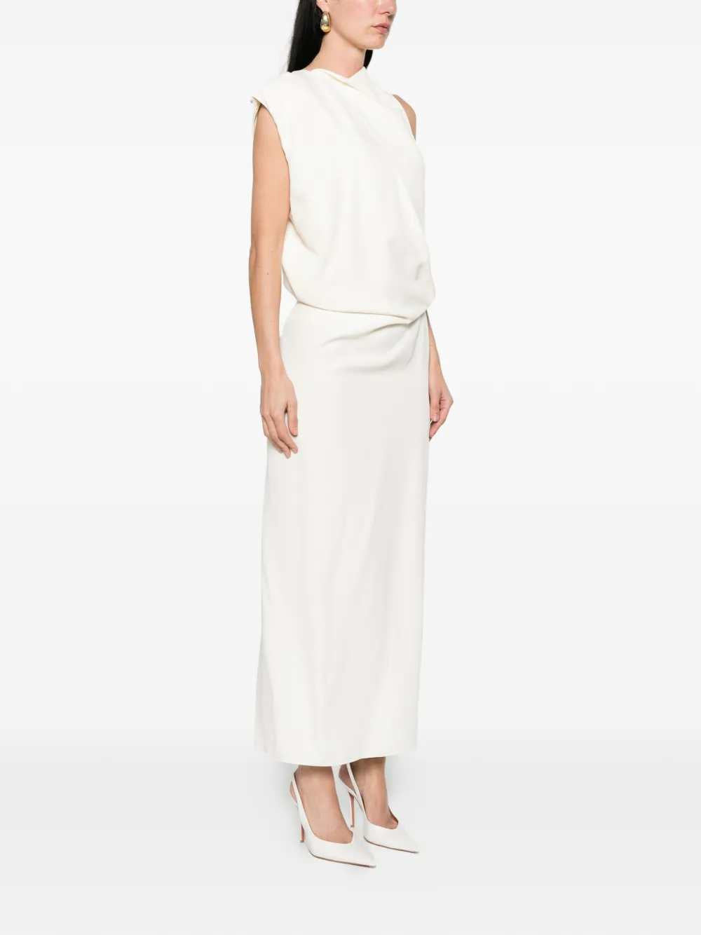 Sportmax Women Draped Midi Dress SPORTMAX