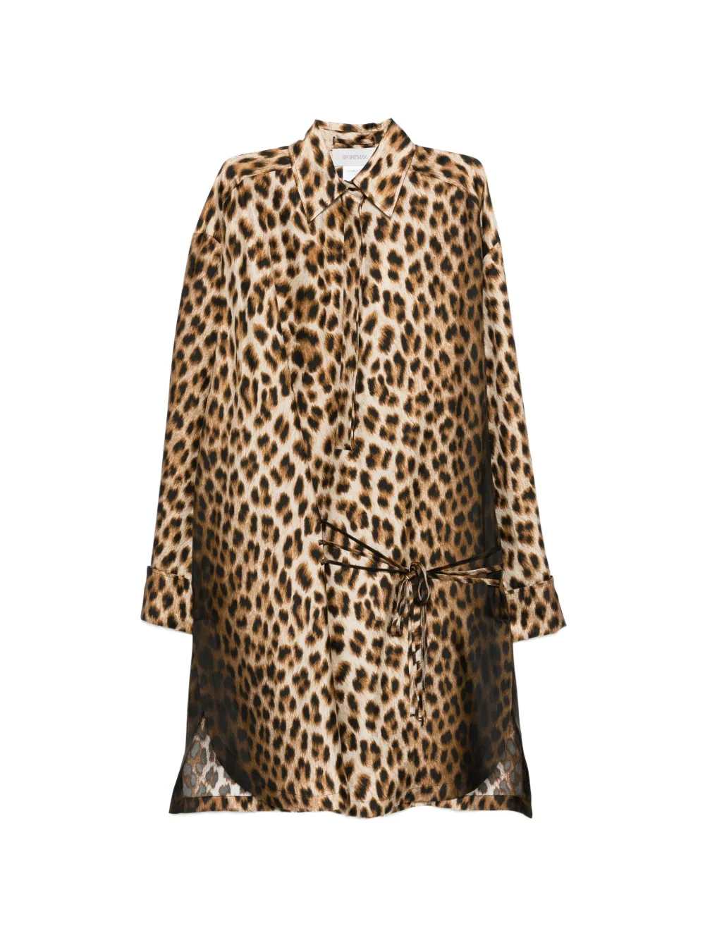 Sportmax Women Leopard Midi Dress SPORTMAX