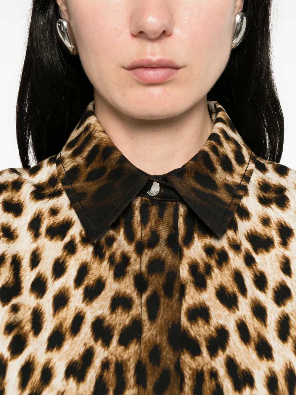 Sportmax Women Lonza Short Dress With Animal Print SPORTMAX