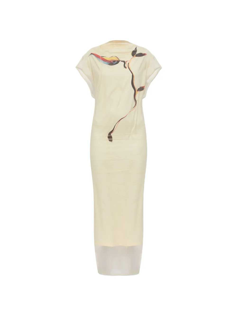 Sportmax Women Viale Printed Long Dress SPORTMAX