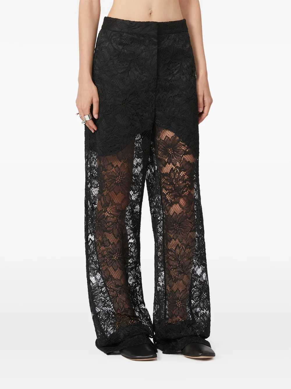 Sportmax Women Floral Pants SPORTMAX