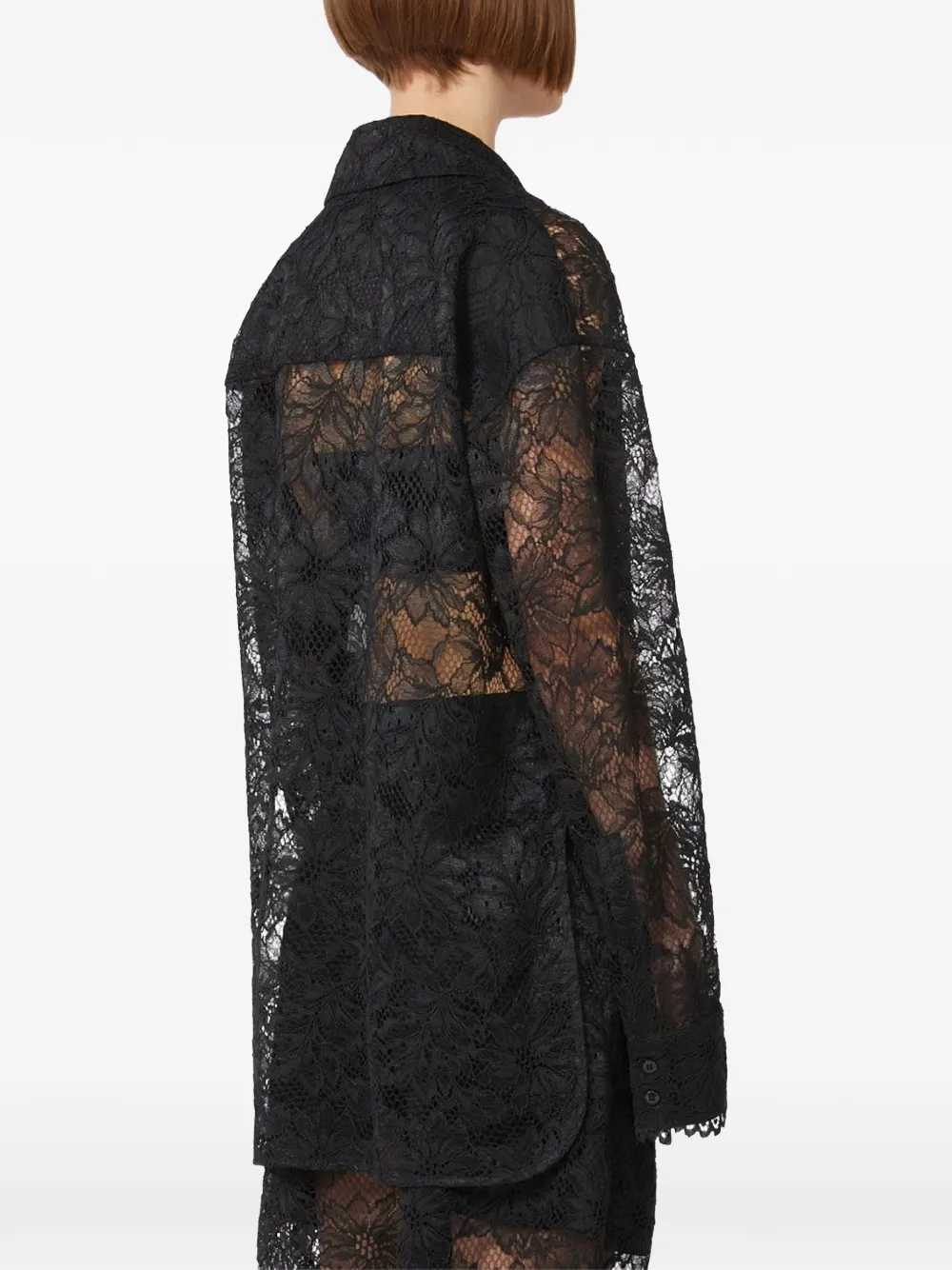Sportmax Women Floral Lace Shirt SPORTMAX
