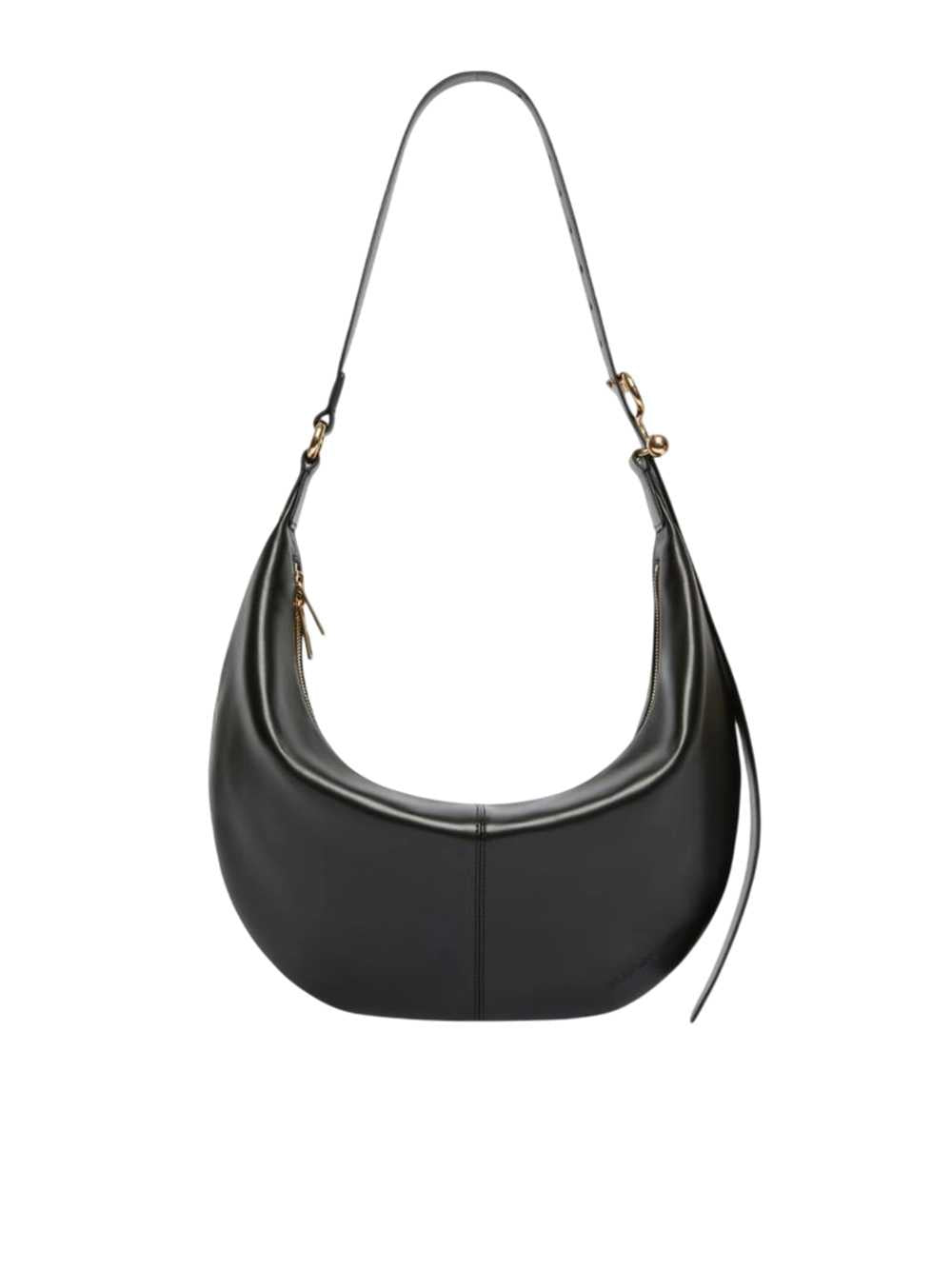 Sportmax Women Nappa Leather Hobo Bag - Black SPORTMAX