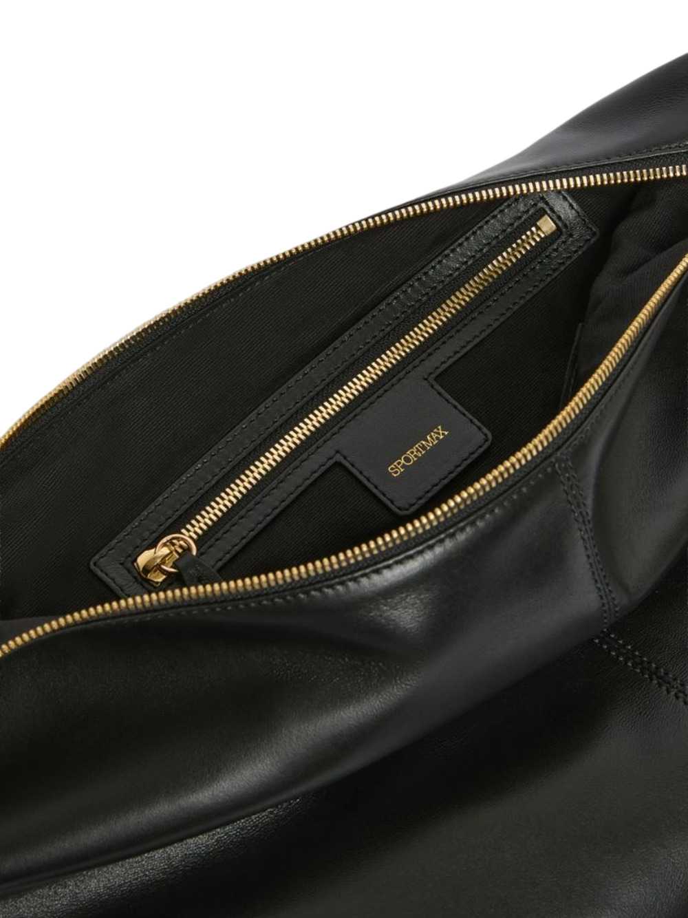 Sportmax Women Nappa Leather Hobo Bag - Black SPORTMAX