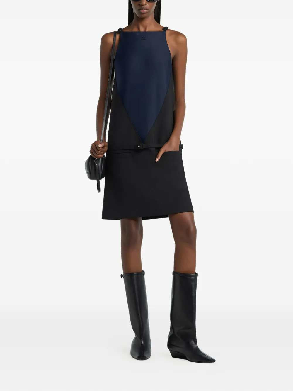 Courreges Women Mini Dress With Buckle Detail COURREGES