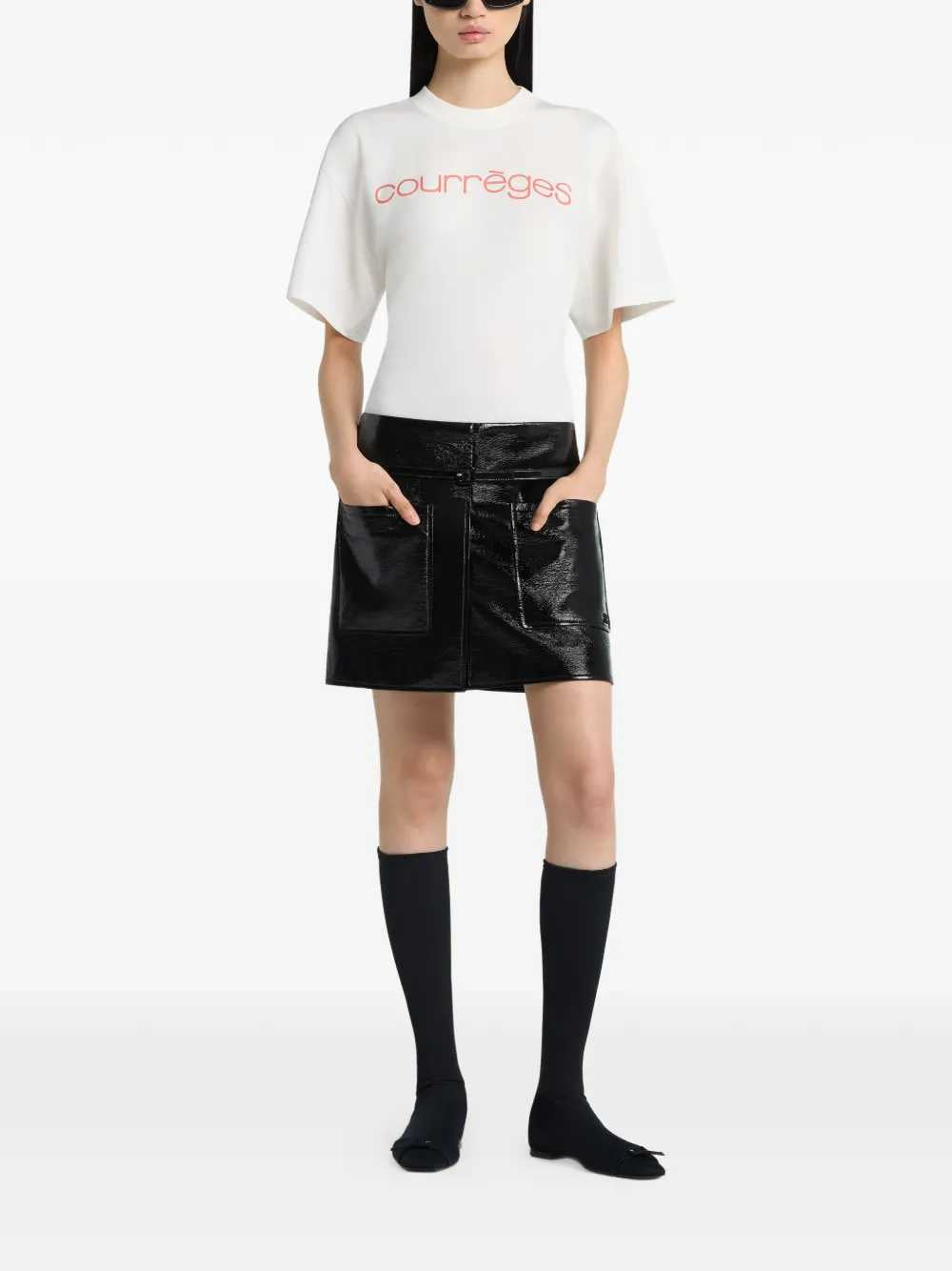 Courreges Women Printed T-Shirt COURREGES