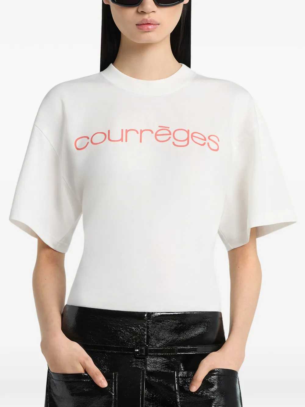 Courreges Women Printed T-Shirt COURREGES