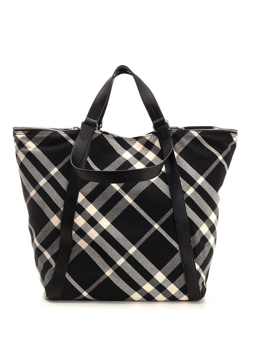 Burberry Men "Check" Tote Bag BURBERRY