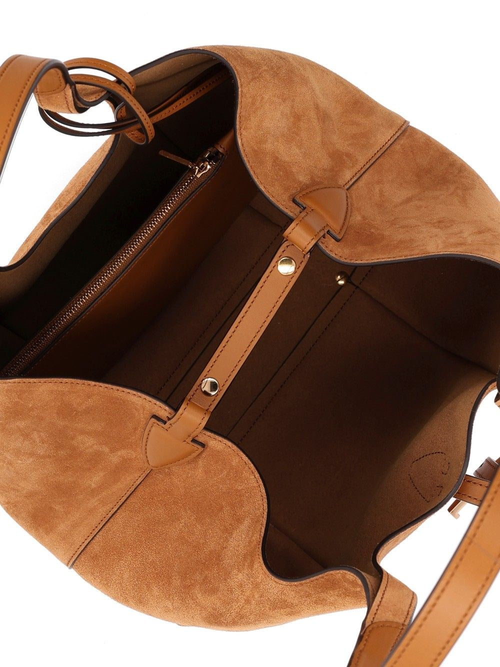 Tod's Women Small "T Timeless" Suede Bag TOD'S