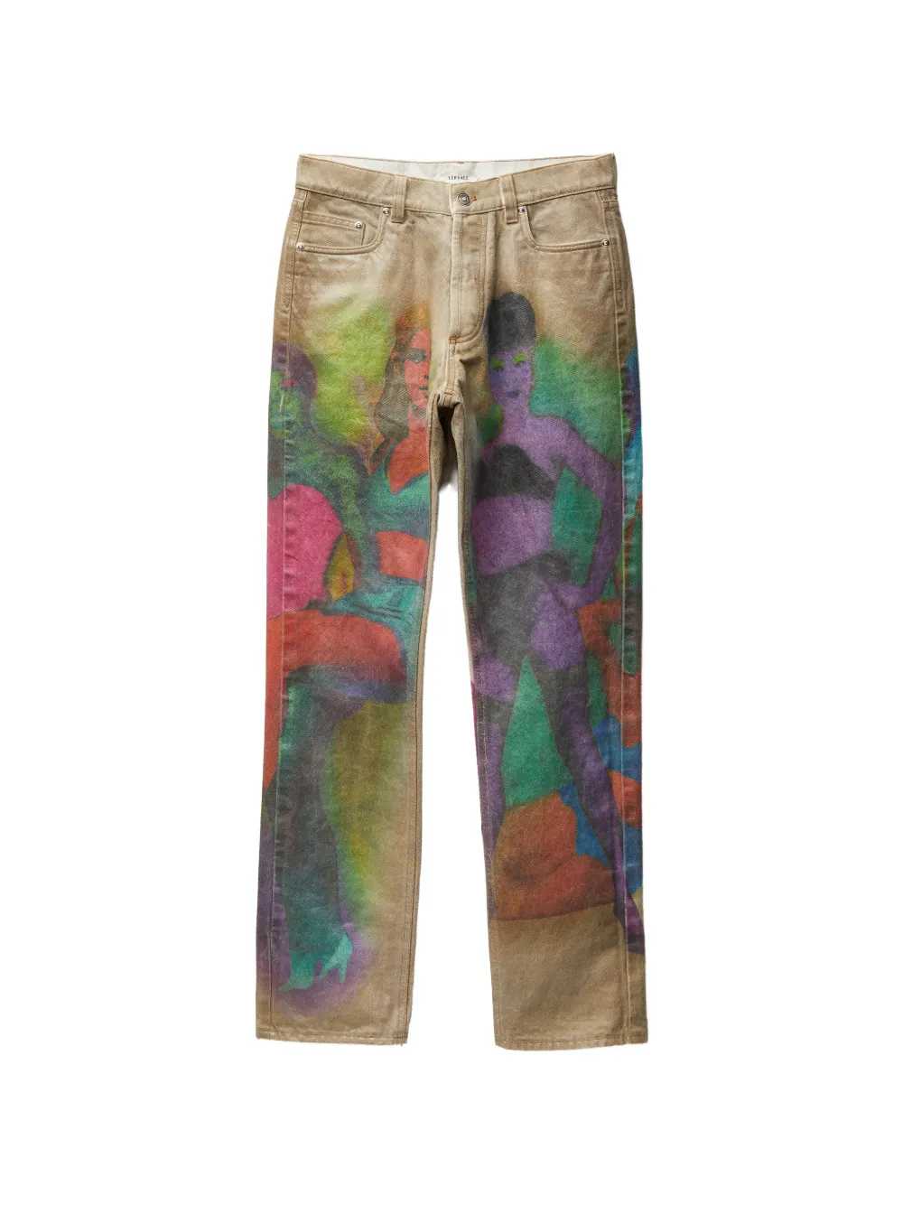 Versace Women Printed Jeans VERSACE