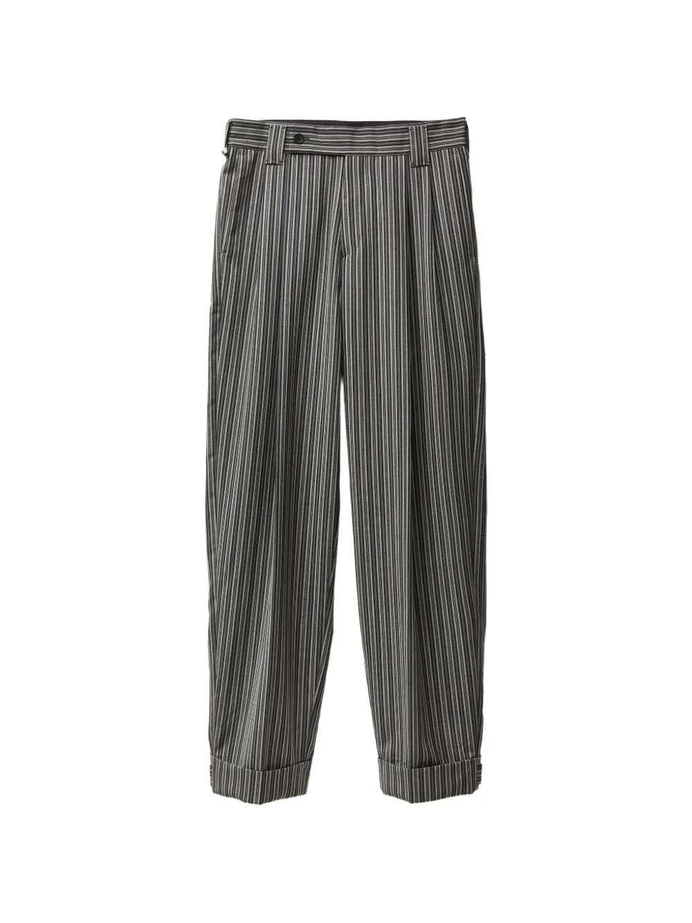 Versace Men Striped Pleated Trousers VERSACE