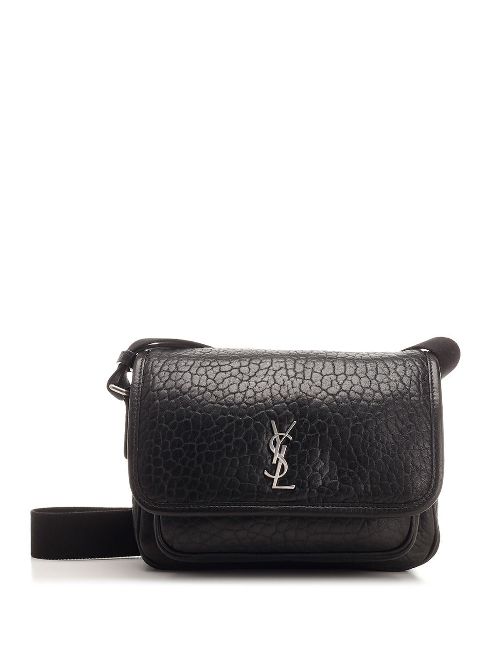 Saint Laurent Men Leather Messenger 'Niki' Small SAINT LAURENT