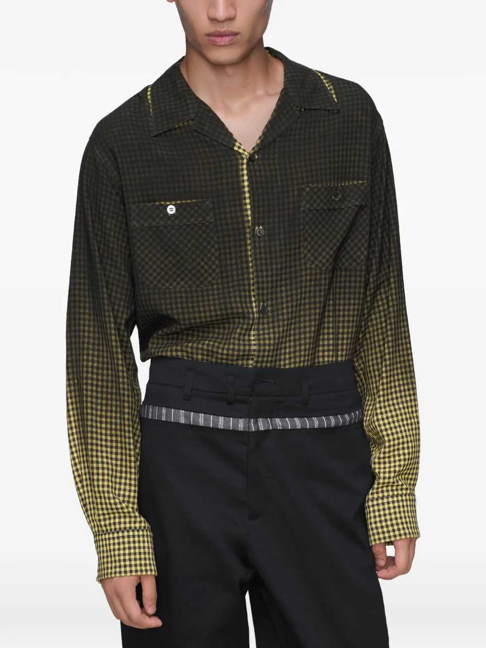Maison Margiela Women Plaid Shirt MAISON MARGIELA