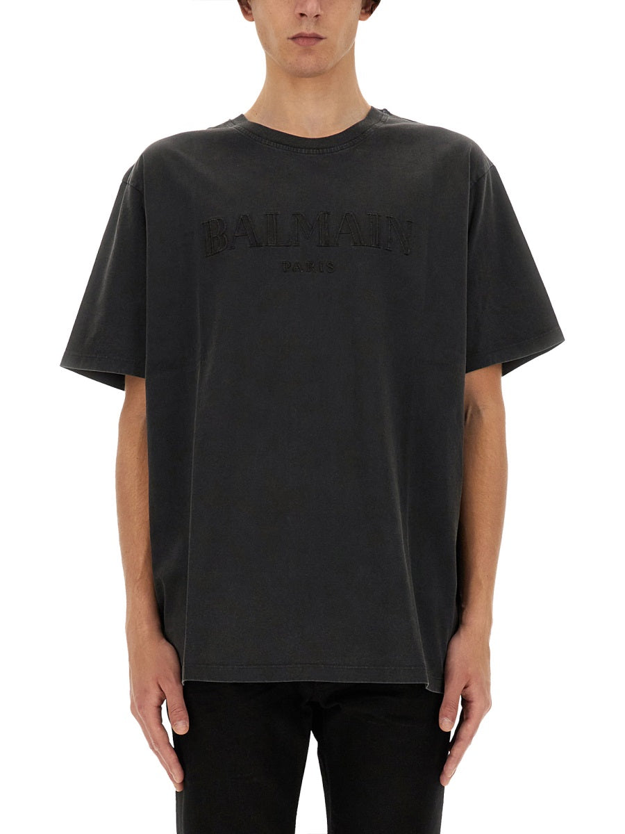 Balmain Men T-Shirt With Logo BALMAIN