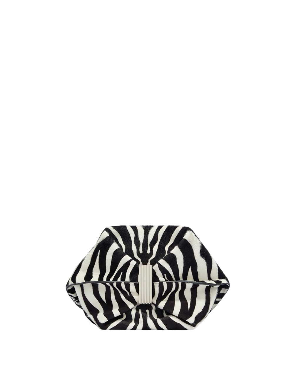 The Attico Women The Scoop Large White And Black Shoulder Bag THE ATTICO