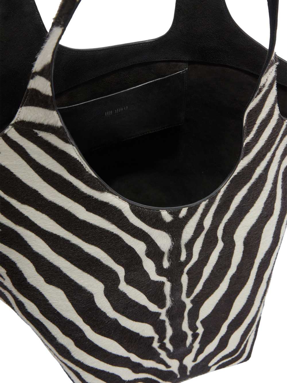 The Attico Women The Scoop Large White And Black Shoulder Bag THE ATTICO