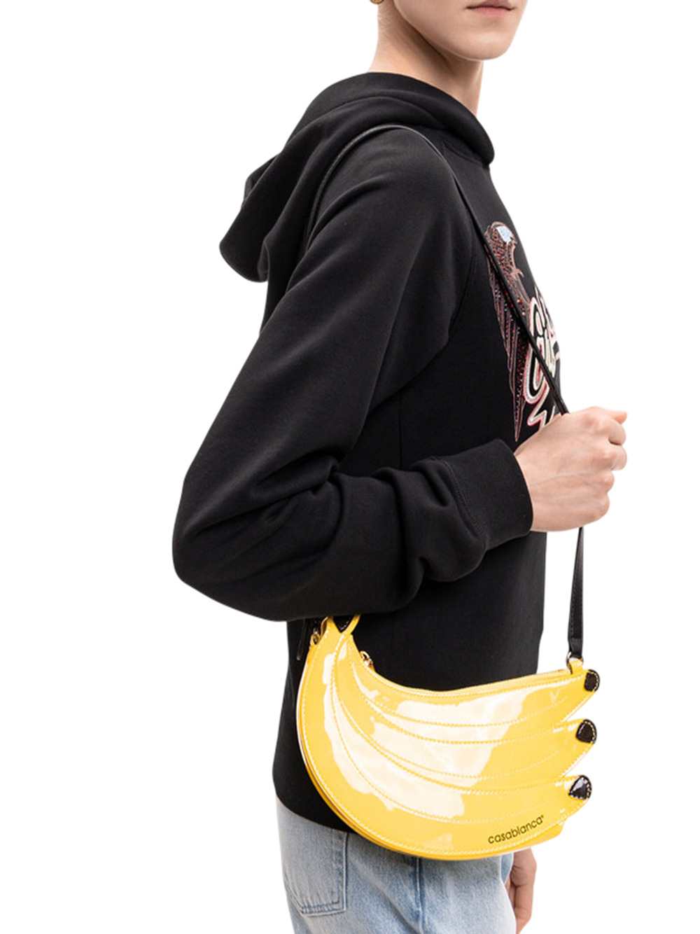 Casablanca Women Banana-Shaped Shoulder Bag CASABLANCA