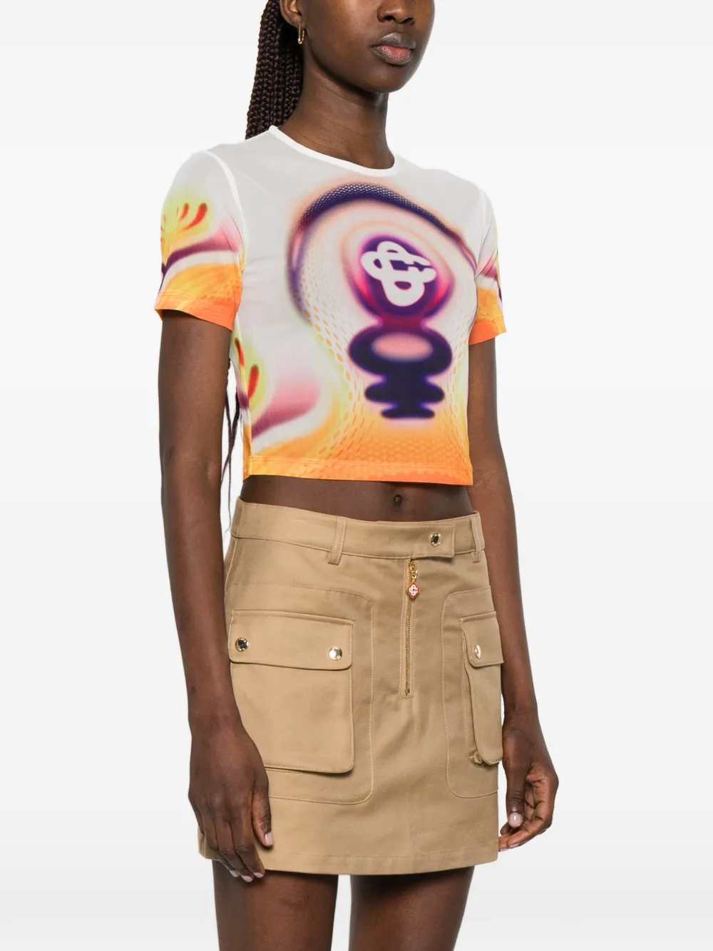 Casablanca Women Graphic Print T-Shirt CASABLANCA