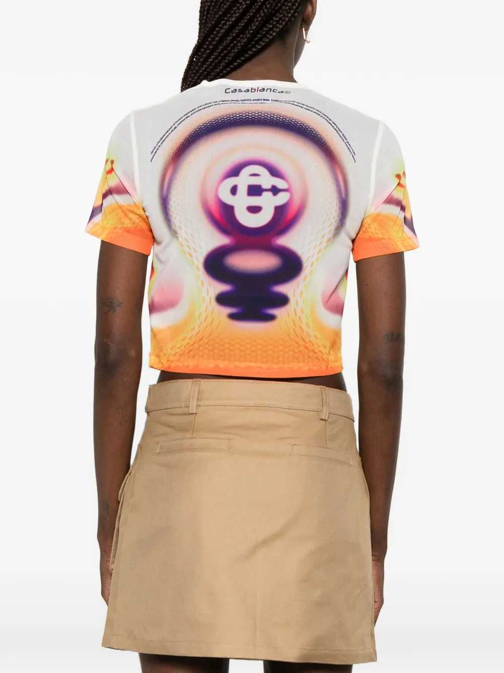 Casablanca Women Graphic Print T-Shirt CASABLANCA