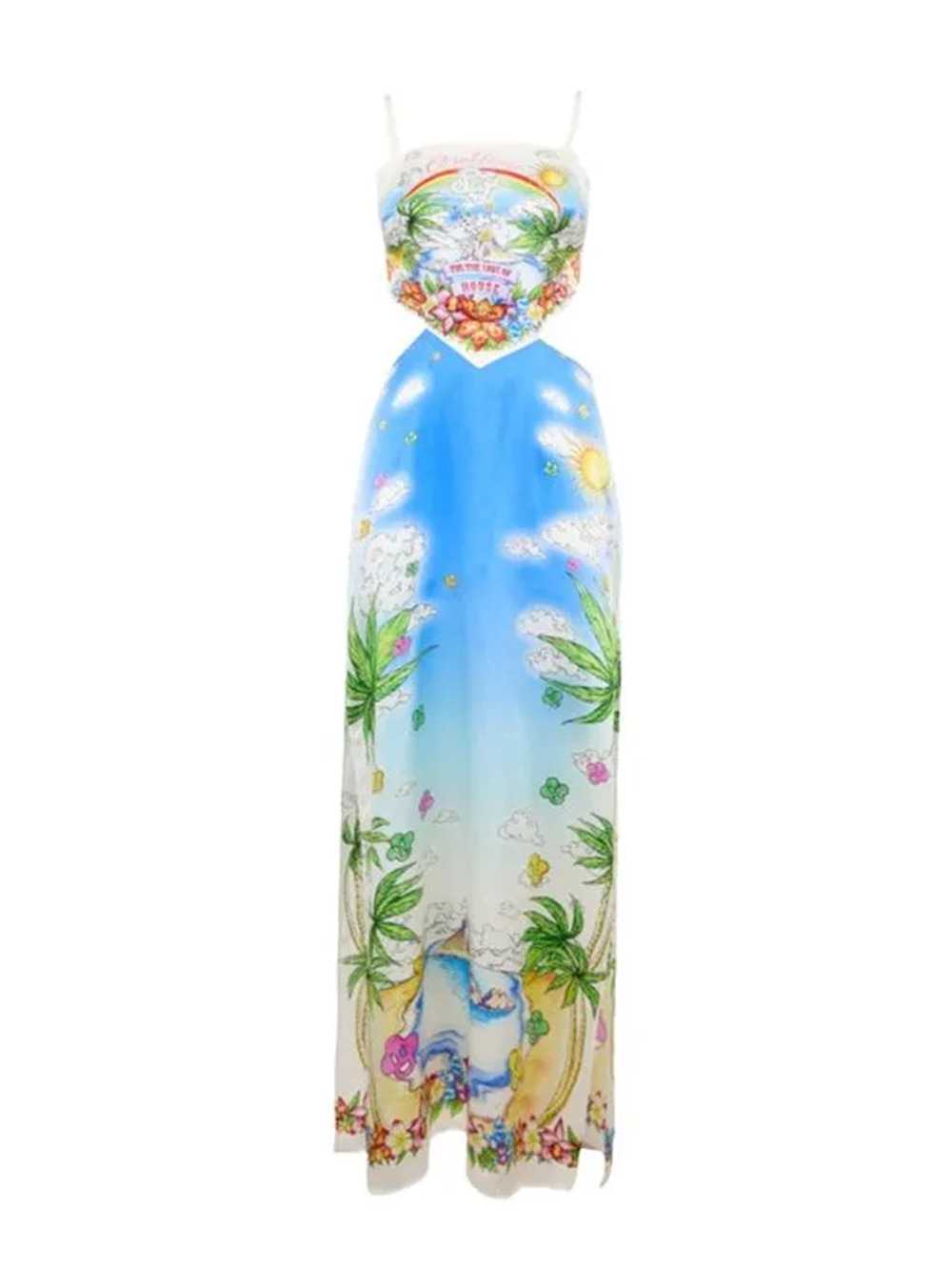 Casablanca Women Printed Maxi Dress CASABLANCA