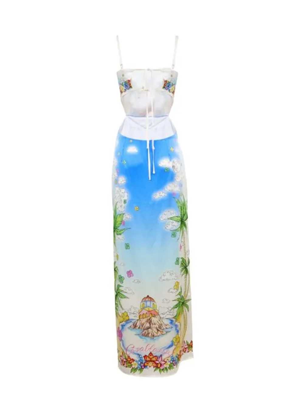 Casablanca Women Printed Maxi Dress CASABLANCA