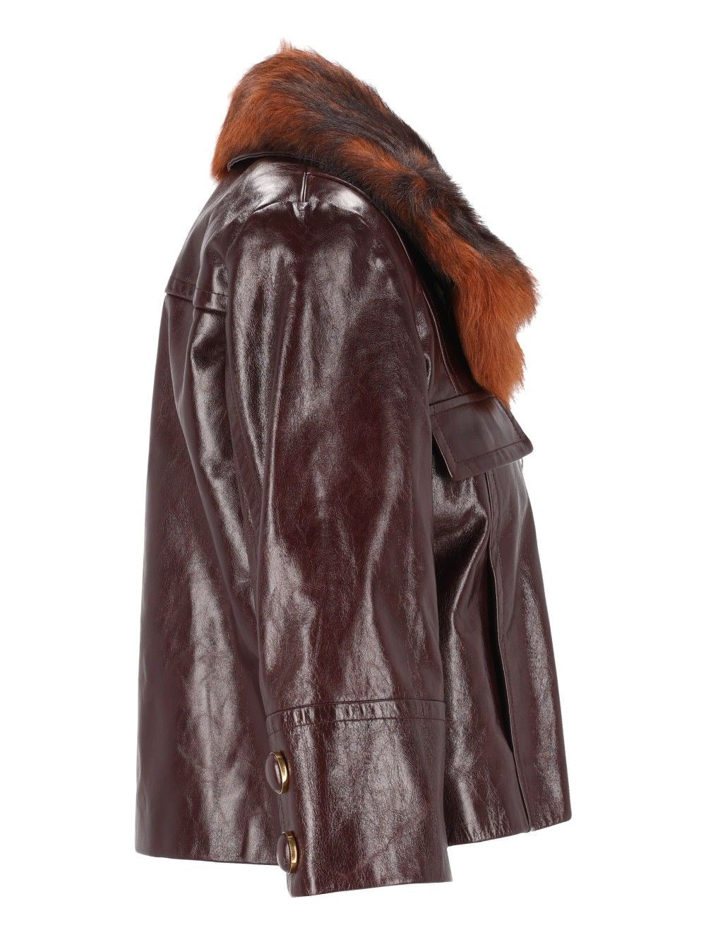 Chloe' Women Short Leather Jacket CHLOE