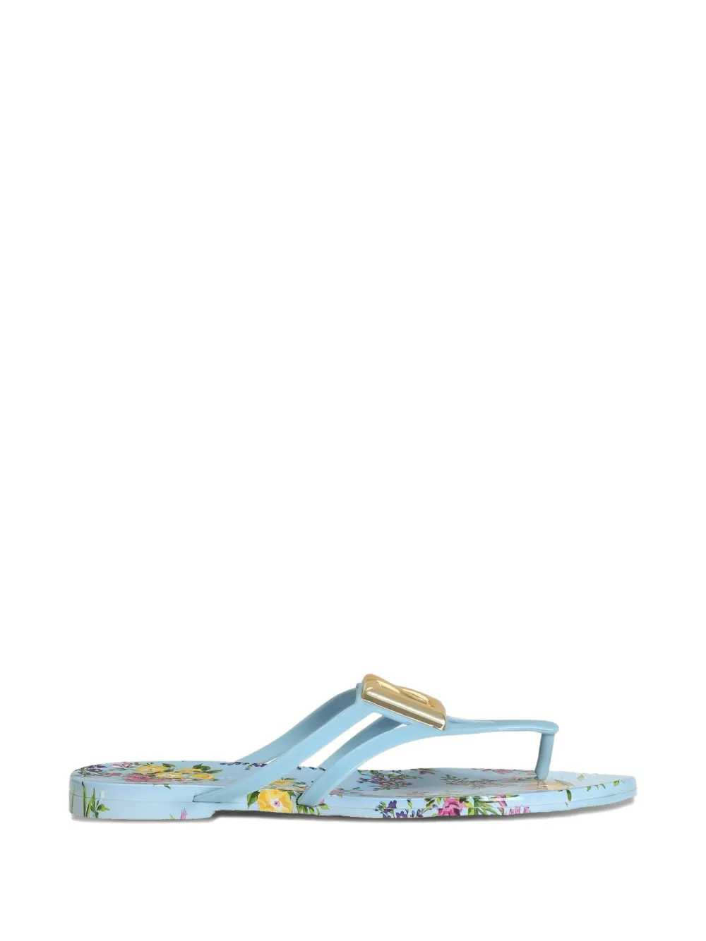 Dolce & Gabbana Women Floral Flip-Flops DOLCE & GABBANA