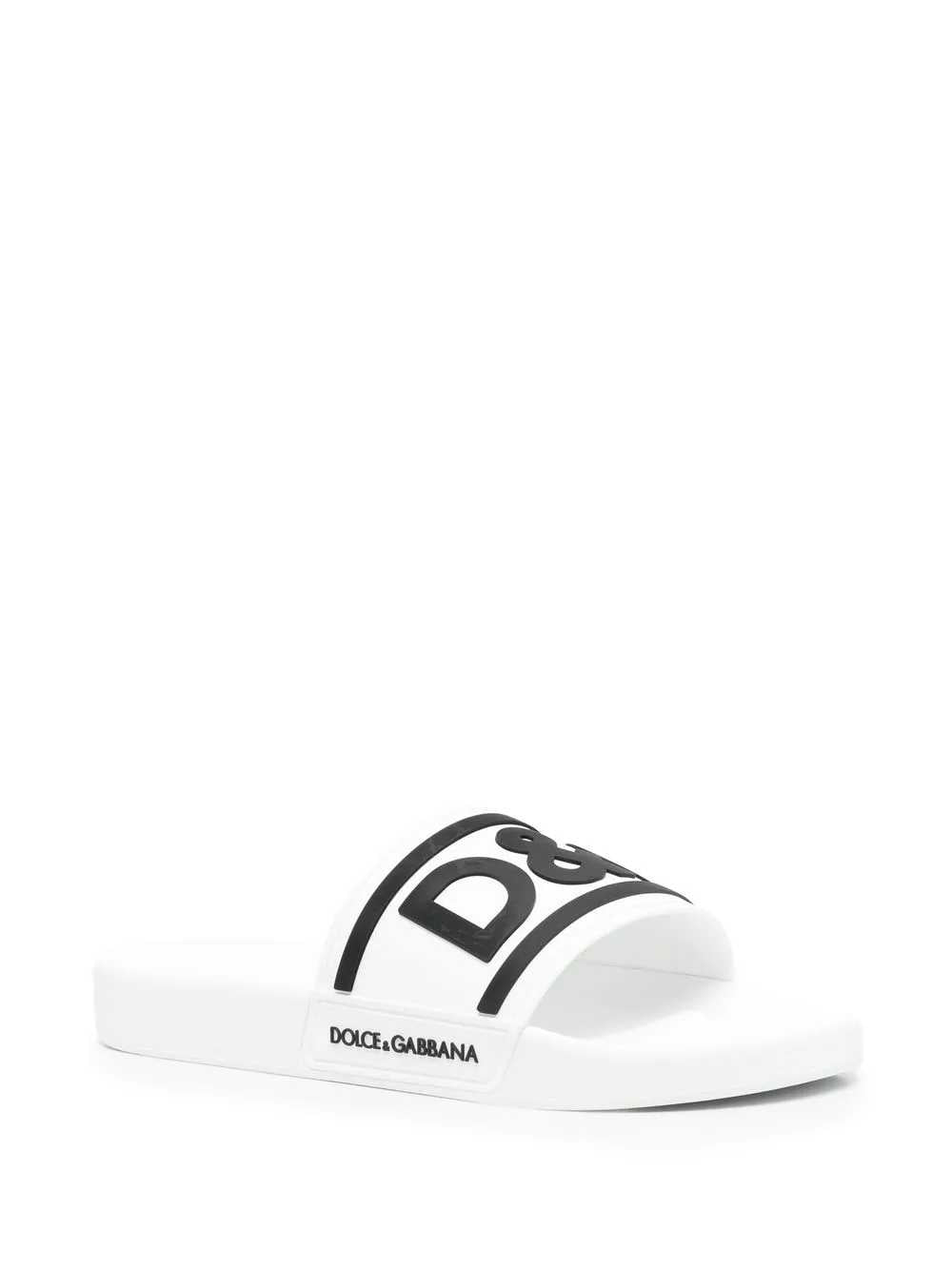 Dolce & Gabbana Men Rubber Slide Sandals DOLCE & GABBANA