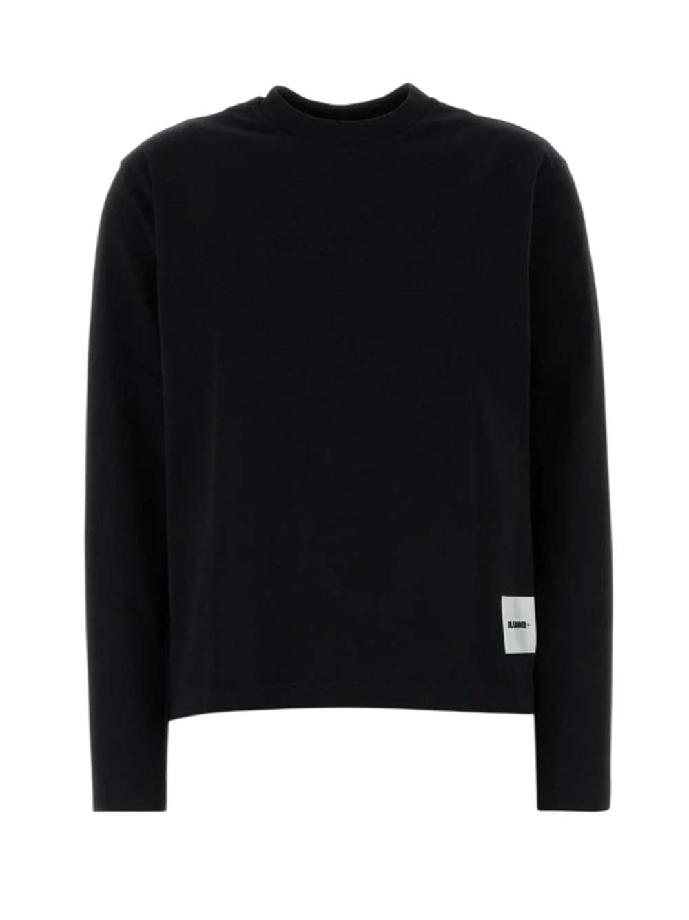 Jil Sander Women Black Cotton T-Shirt Set JIL SANDER