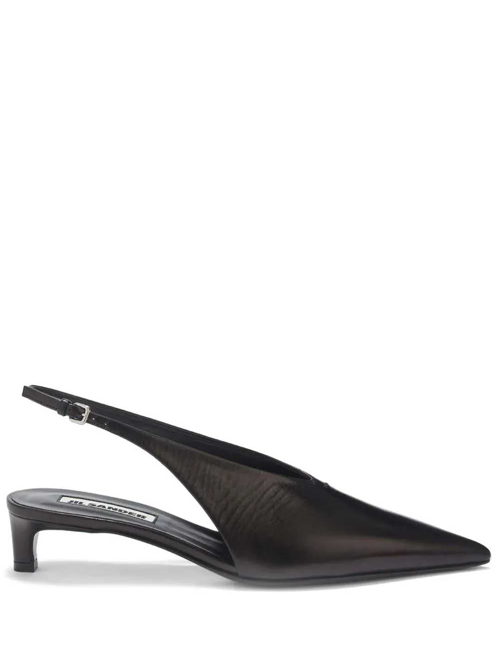 Jil Sander Women Leather Pump With Ankle Strap JIL SANDER
