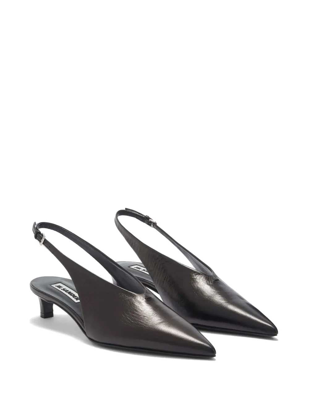Jil Sander Women Leather Pump With Ankle Strap JIL SANDER