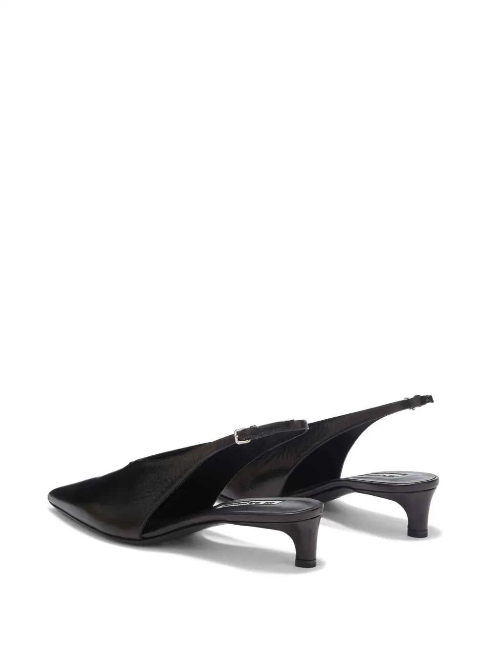 Jil Sander Women Leather Pump With Ankle Strap JIL SANDER