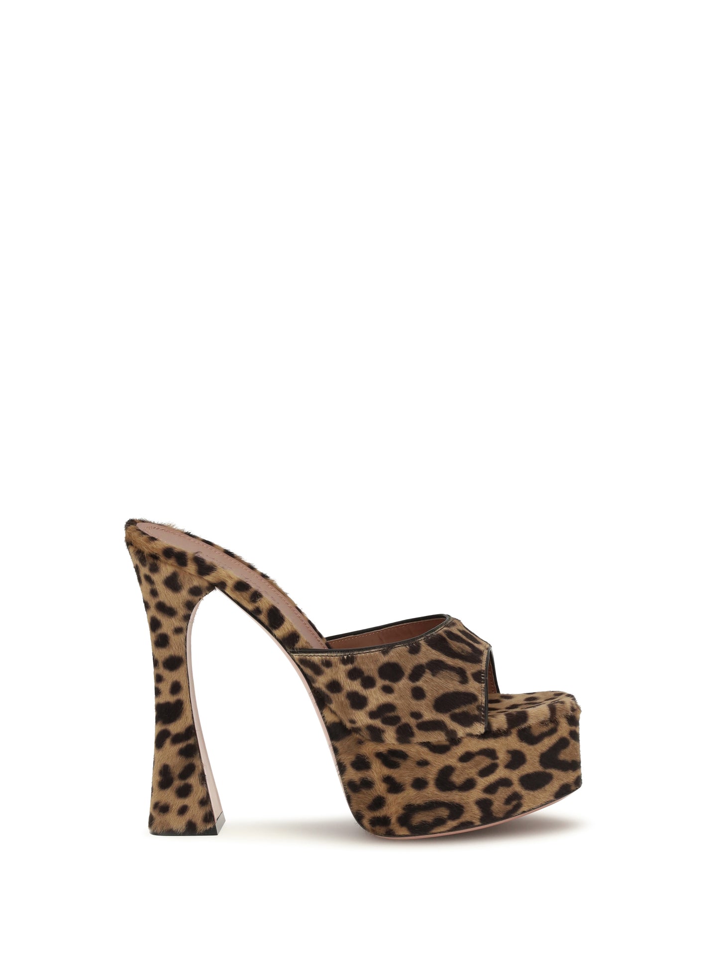 Amina Muaddi Women Leopard-Print Dalida Sandals AMINA MUADDI