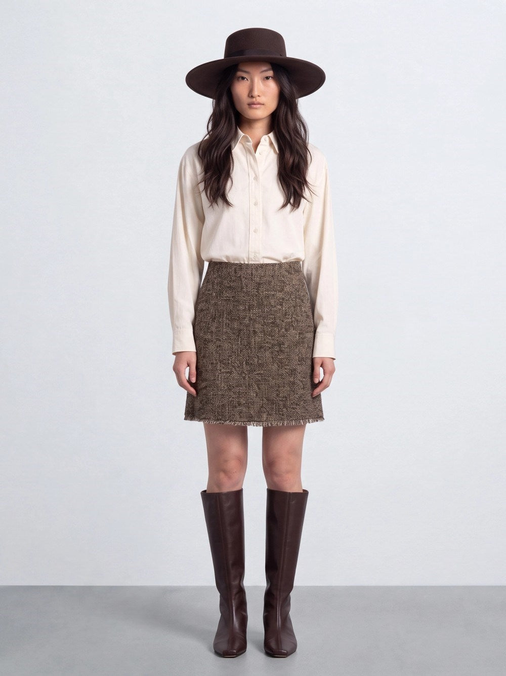 Weekend Max Mara Women 'Abetaia' Tweed Skirt WEEKEND MAX MARA